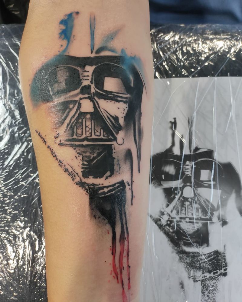 30 Unique Darth Vader Tattoos You Will Love