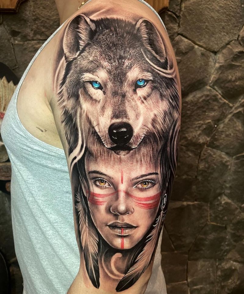 30 Gorgeous Lobo Tattoos You Must See