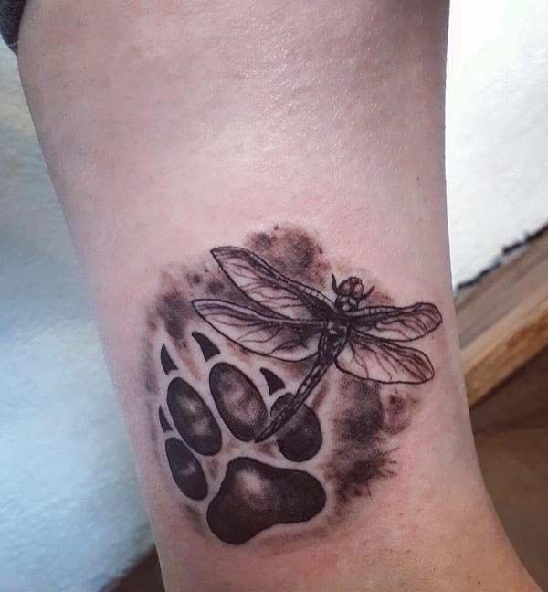 30 Unique Paw Print Tattoos You Must Try