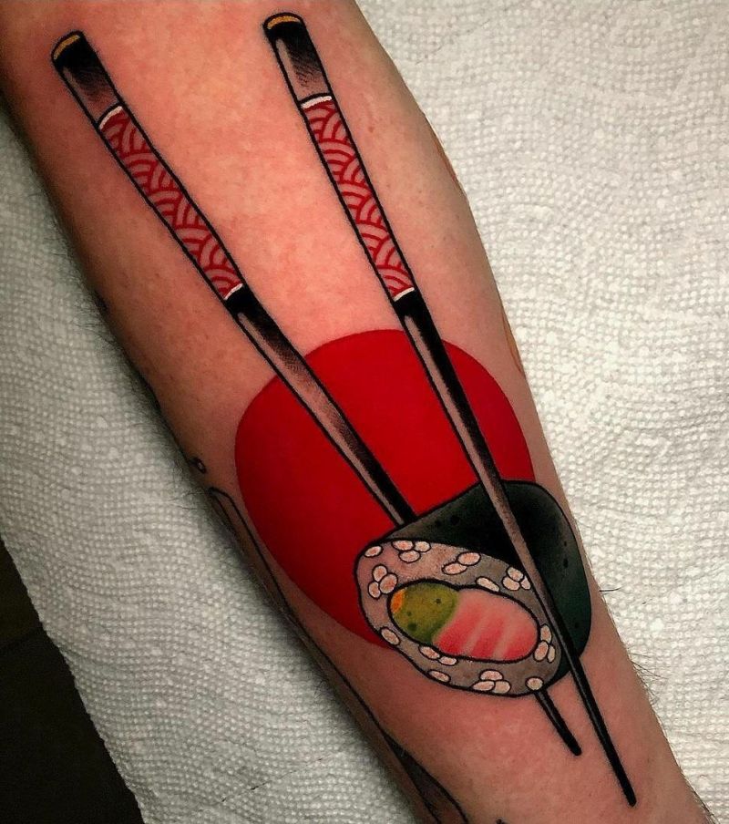 30 Unique Sushi Tattoos for Your Inspiration