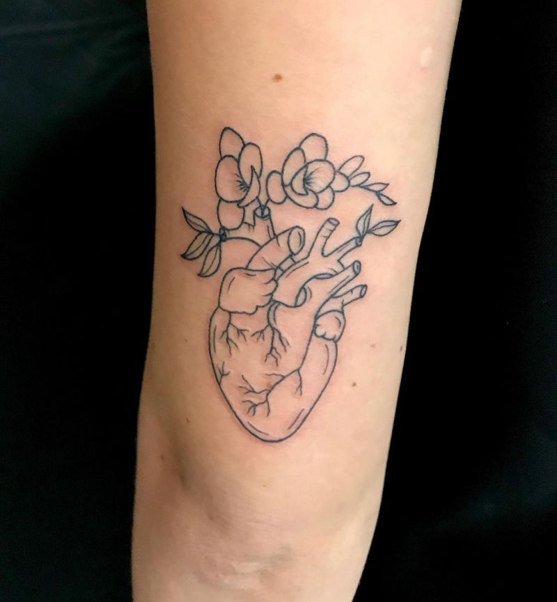 30 Unique Anatomical Heart Tattoos For Your Next Ink