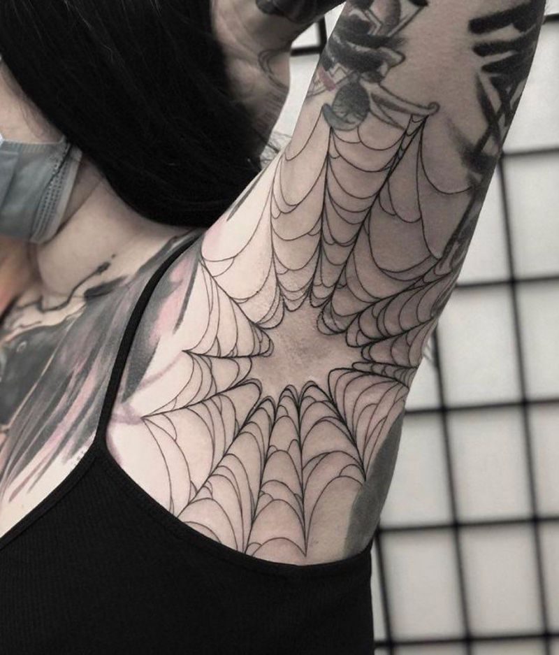 30 Pretty Armpit Tattoos for Your Inspiration