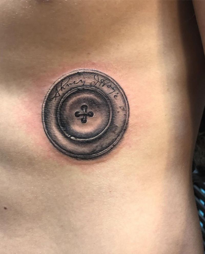 30 Unique Button Tattoos For Your Next Ink