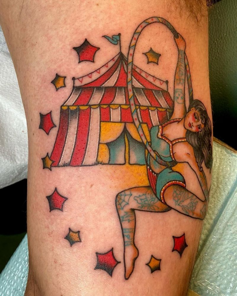30 Unique Circus Tattoos You Can Copy