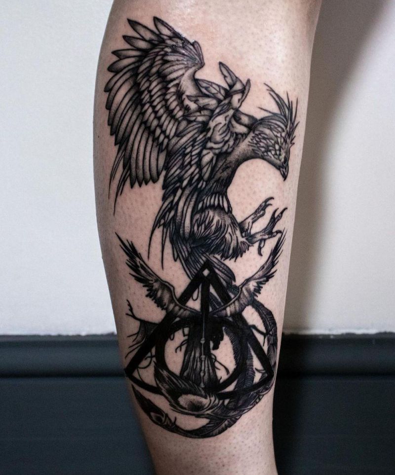 30 Unique Deathly Hallows Tattoos for Your Inspiration