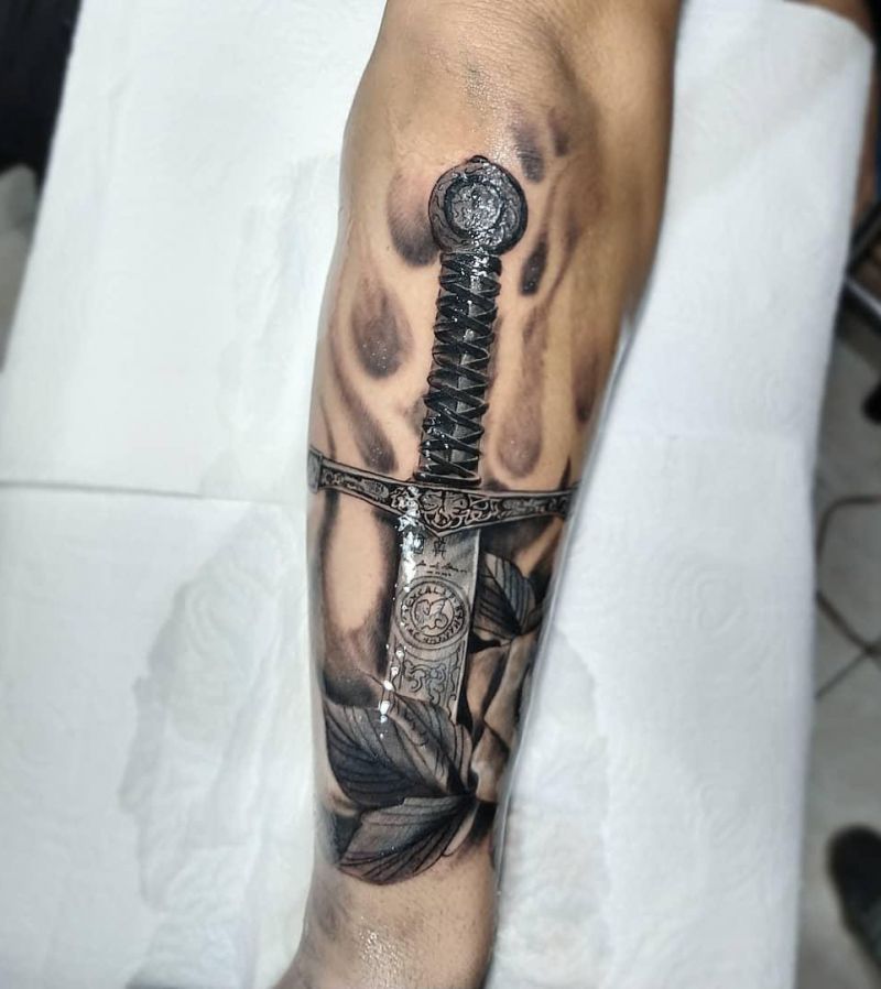 30 Pretty Excalibur Tattoos You Must Try