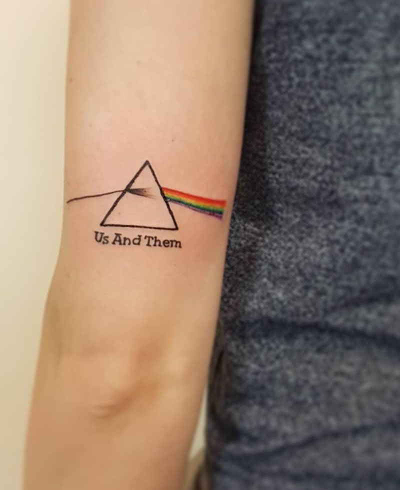 30 Elegant Prism Tattoos You Must Try