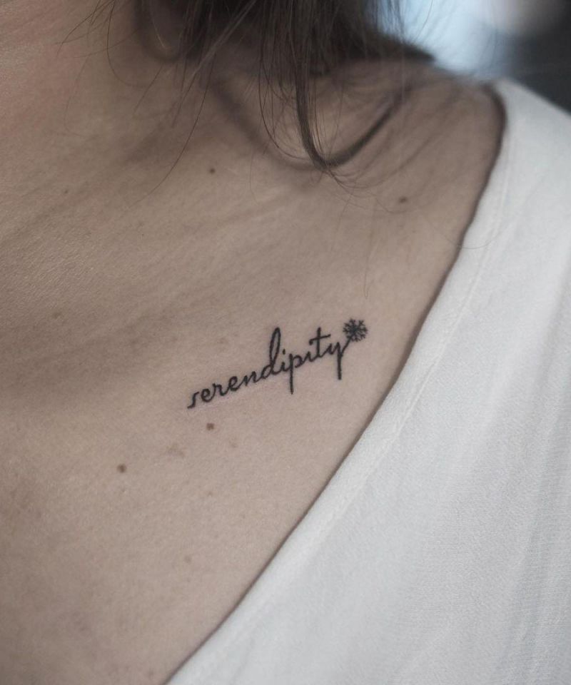 30 Pretty Serendipity Tattoos to Inspire You