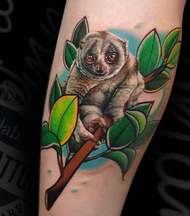 30 Unique Slow Loris Tattoos You Can Copy