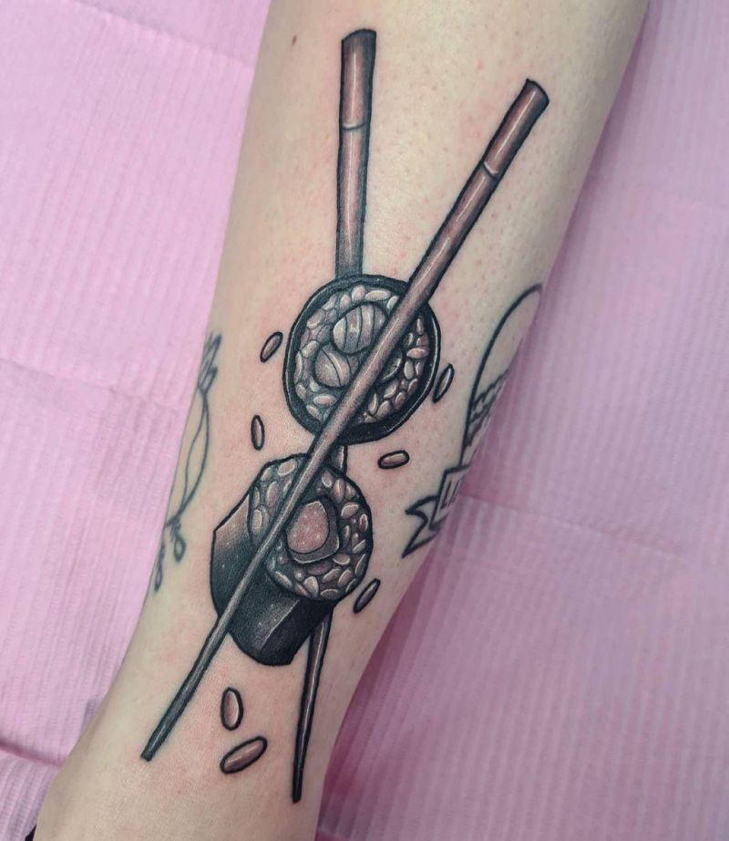 30 Unique Sushi Tattoos for Your Inspiration