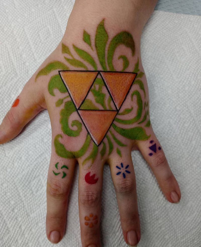 30 Unique Triforce Tattoos Make You Attractive