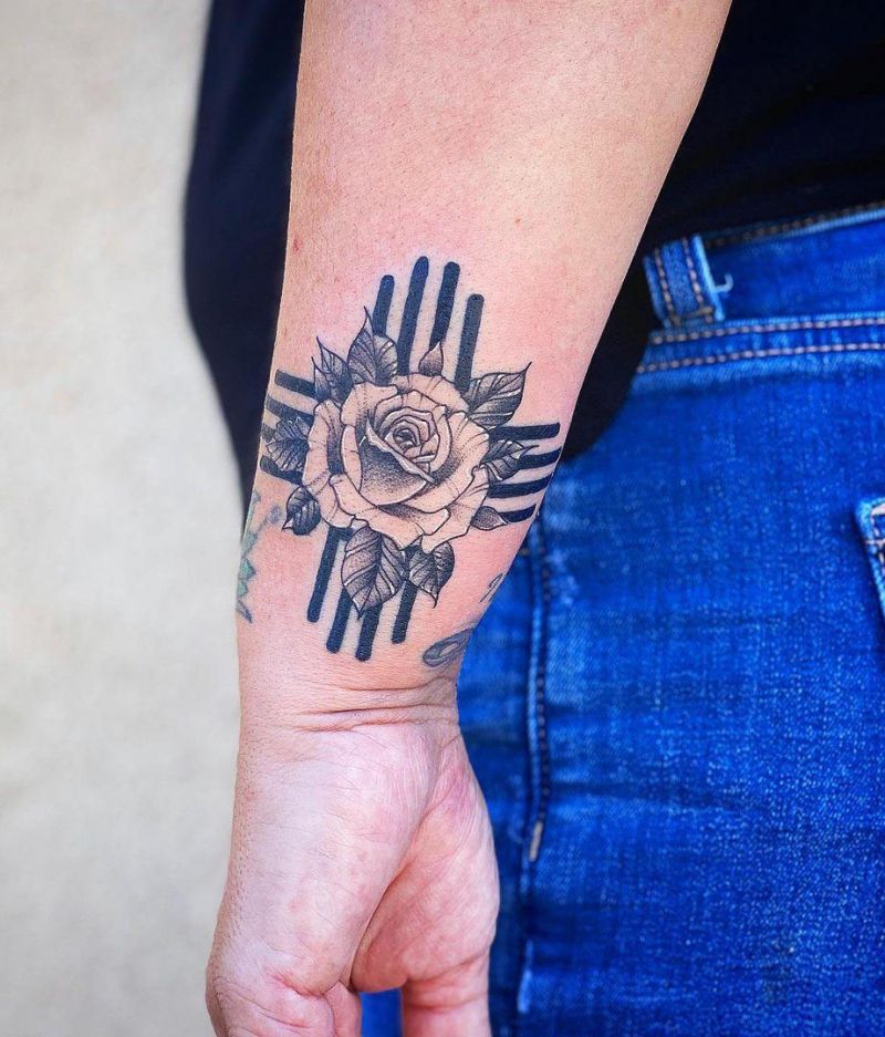 30 Unique Zia Symbol Tattoos for Your Inspiration