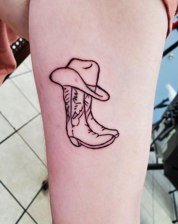 30 Unique Boot Tattoos You Will Love