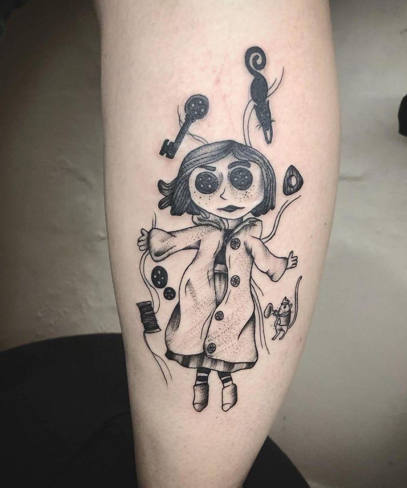 30 Unique Coraline Tattoos to Inspire You