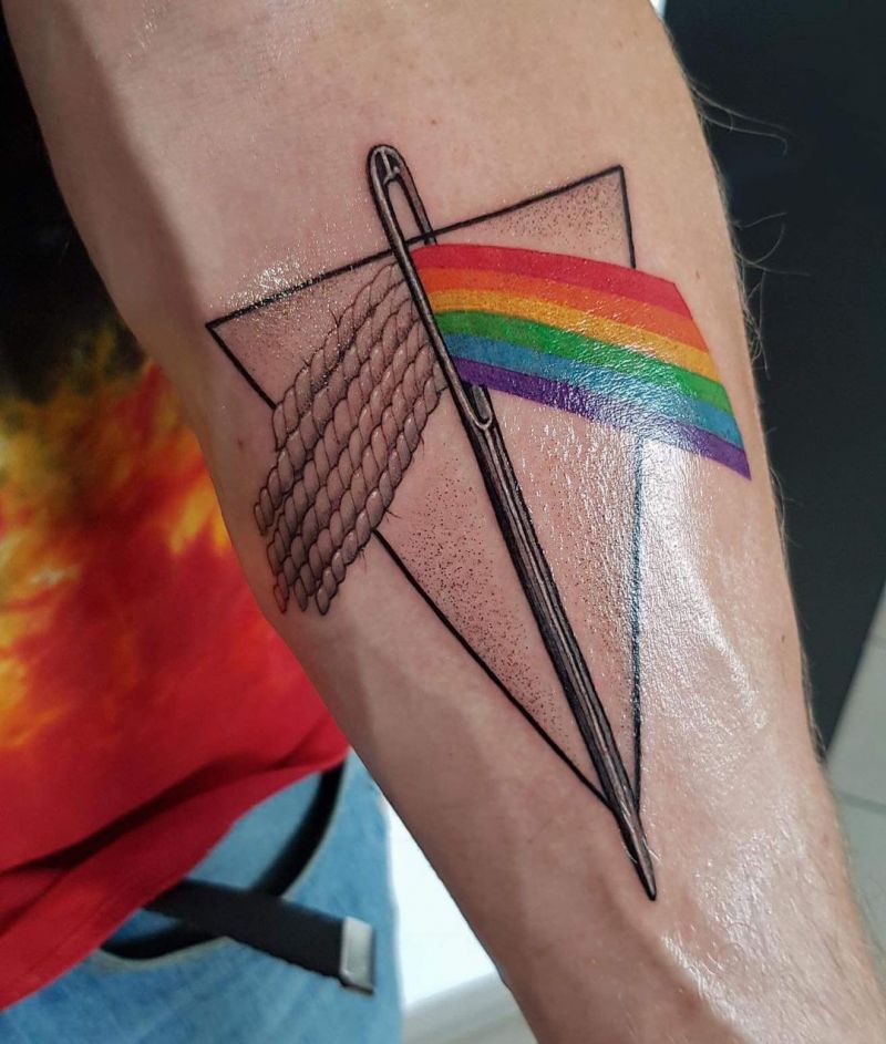 30 Elegant Prism Tattoos You Must Try