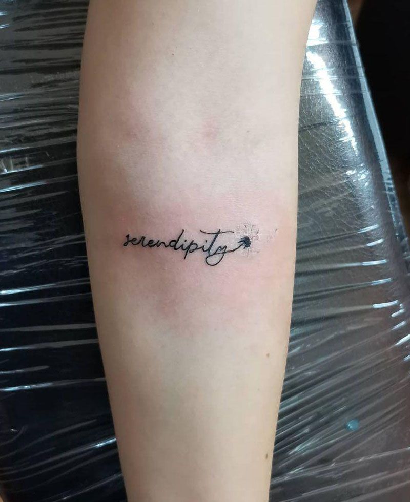 30 Pretty Serendipity Tattoos to Inspire You