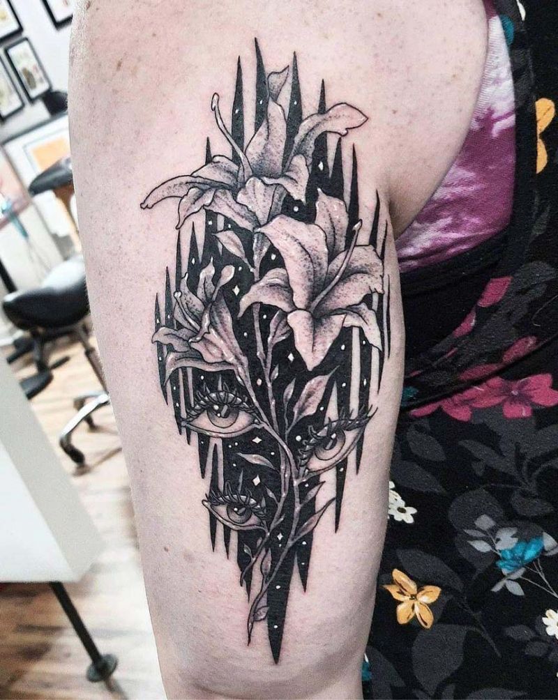 30 Elegant Stargazer Lily Tattoos You Will Love