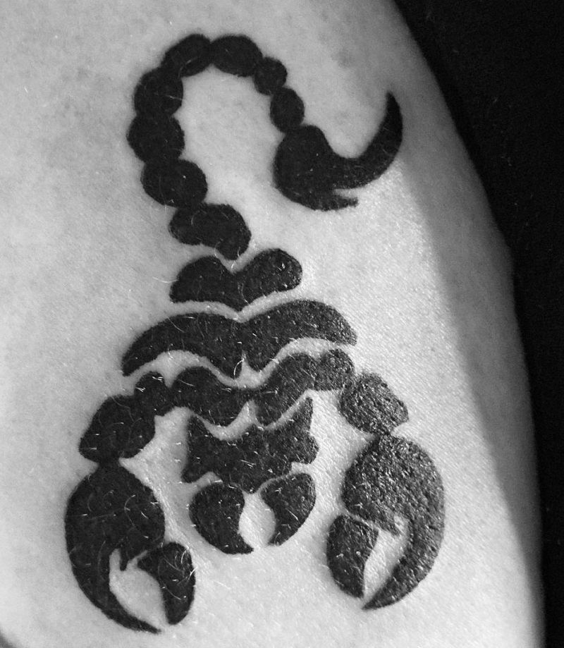 30 Cool Tribal Scorpion Tattoos You Must See