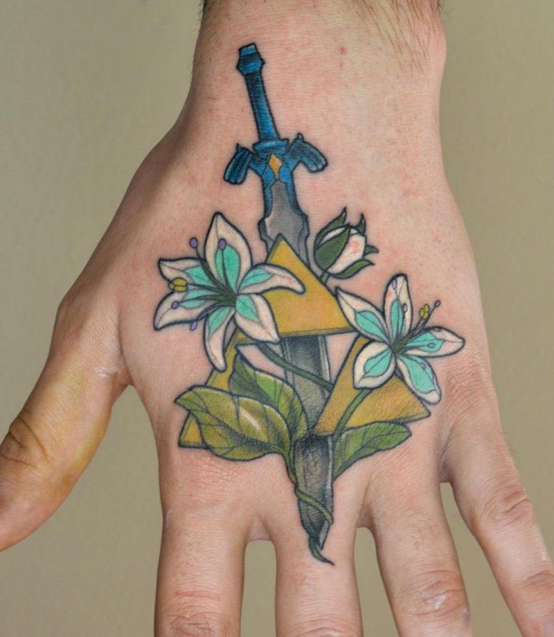 30 Unique Triforce Tattoos Make You Attractive