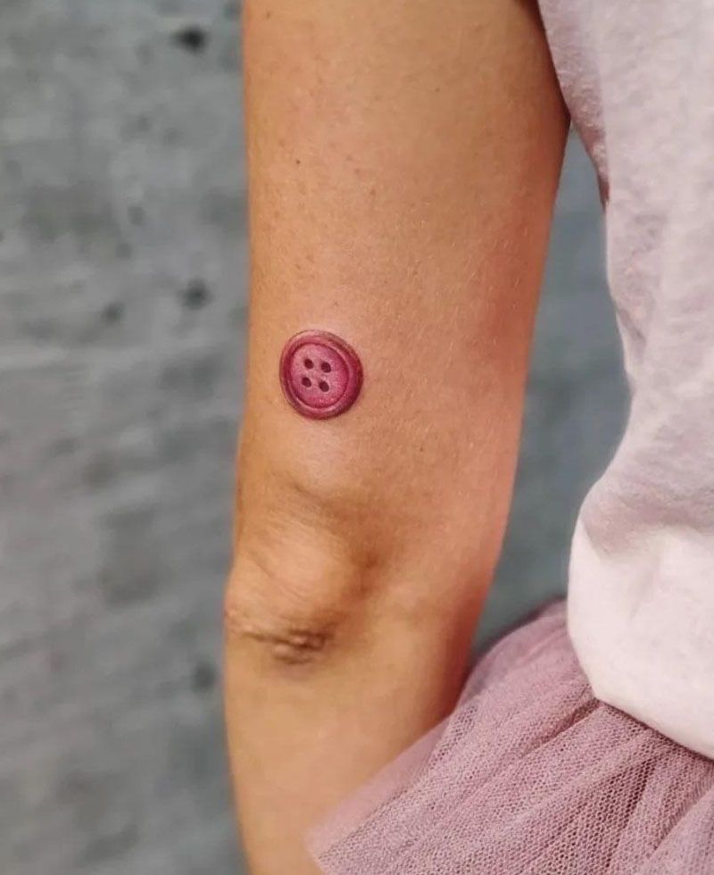 30 Unique Button Tattoos For Your Next Ink