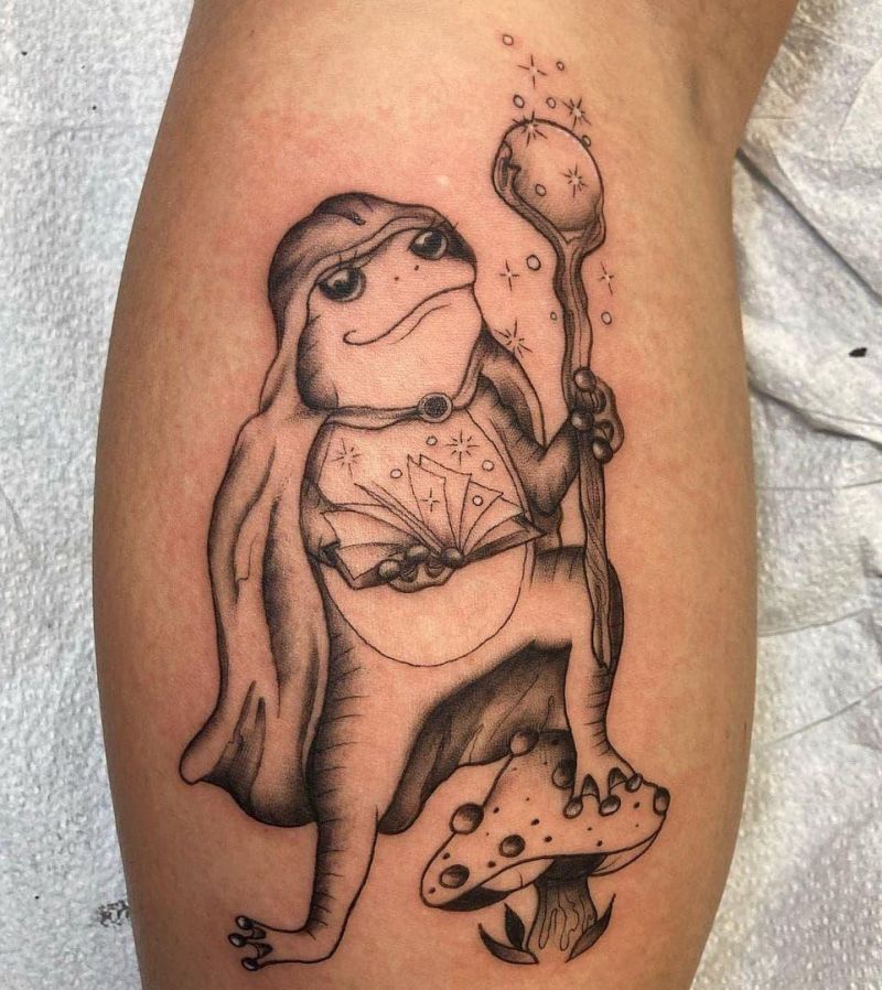 30 Unique Frog Wizard Tattoos for Your Inspiration