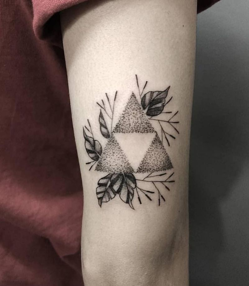 30 Unique Triforce Tattoos Make You Attractive