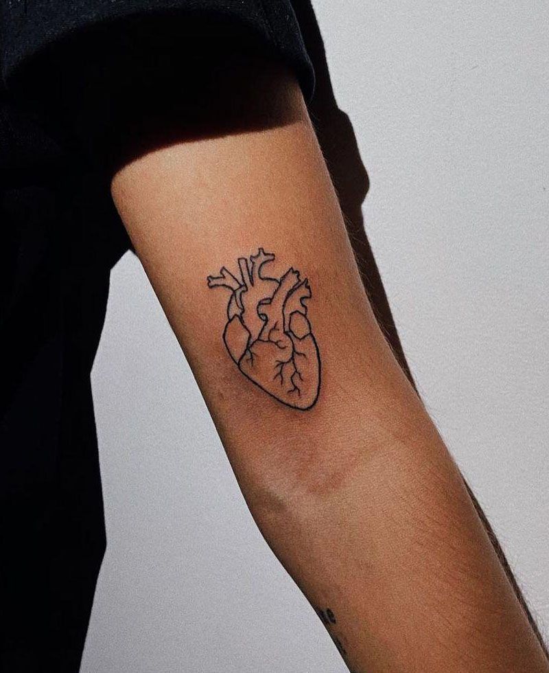 30 Unique Anatomical Heart Tattoos For Your Next Ink