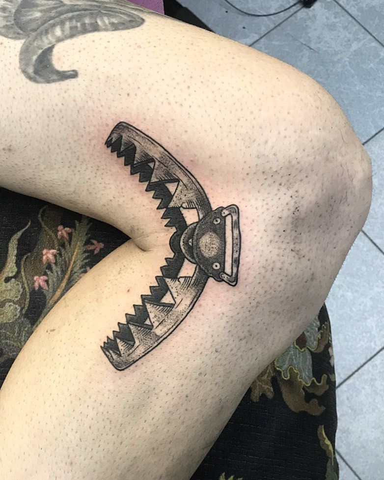 30 Unique Bear Trap Tattoos You Can Copy