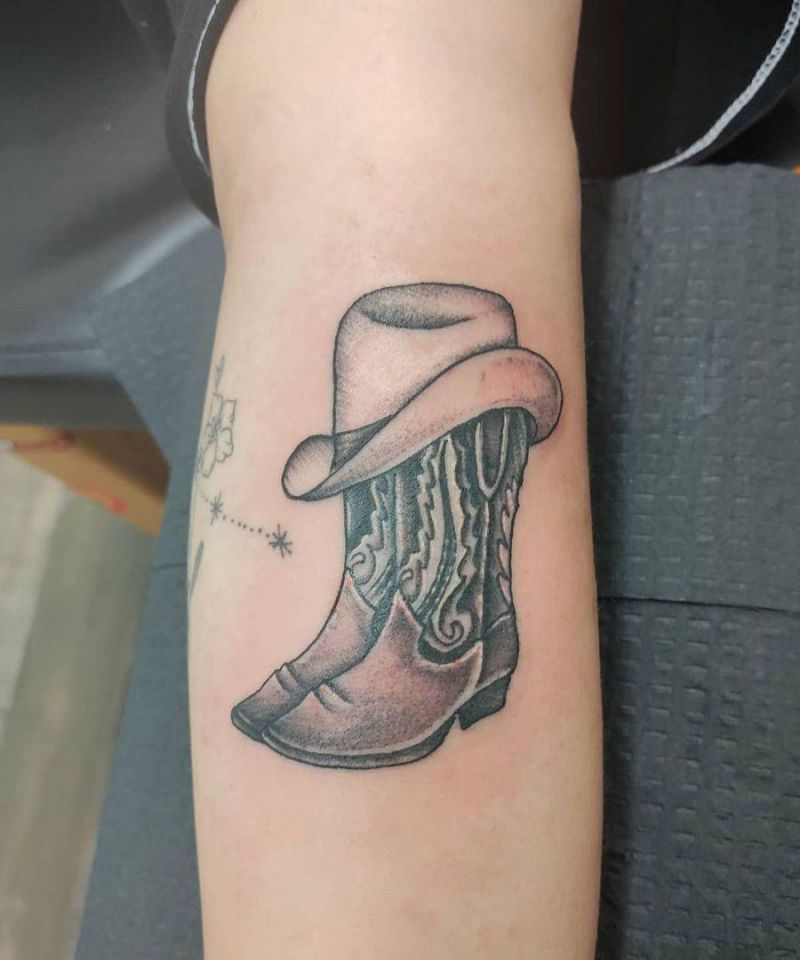 30 Unique Boot Tattoos You Will Love