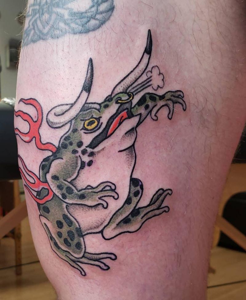 30 Unique Bullfrog Tattoos You Must Try