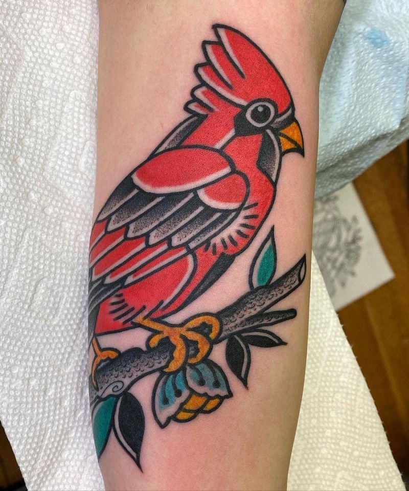 30 Unique Cardinal Tattoos to Inspire You