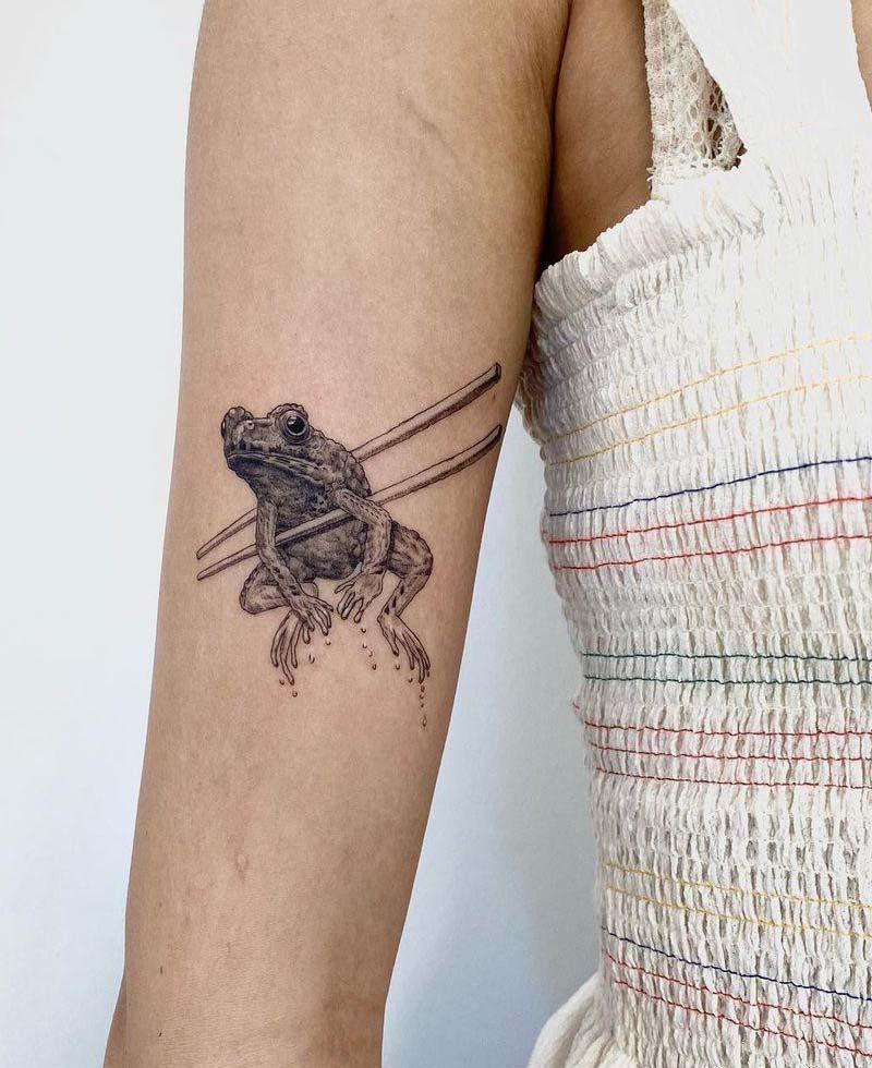 30 Unique Chopstick Tattoos You Must See