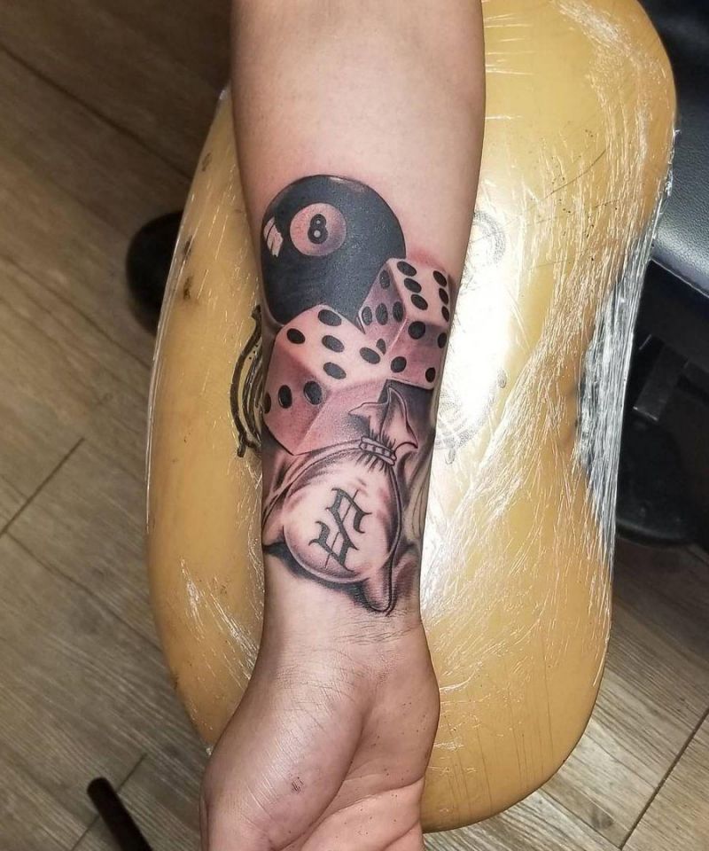 30 Unique Money Bag Tattoos to Inspire You