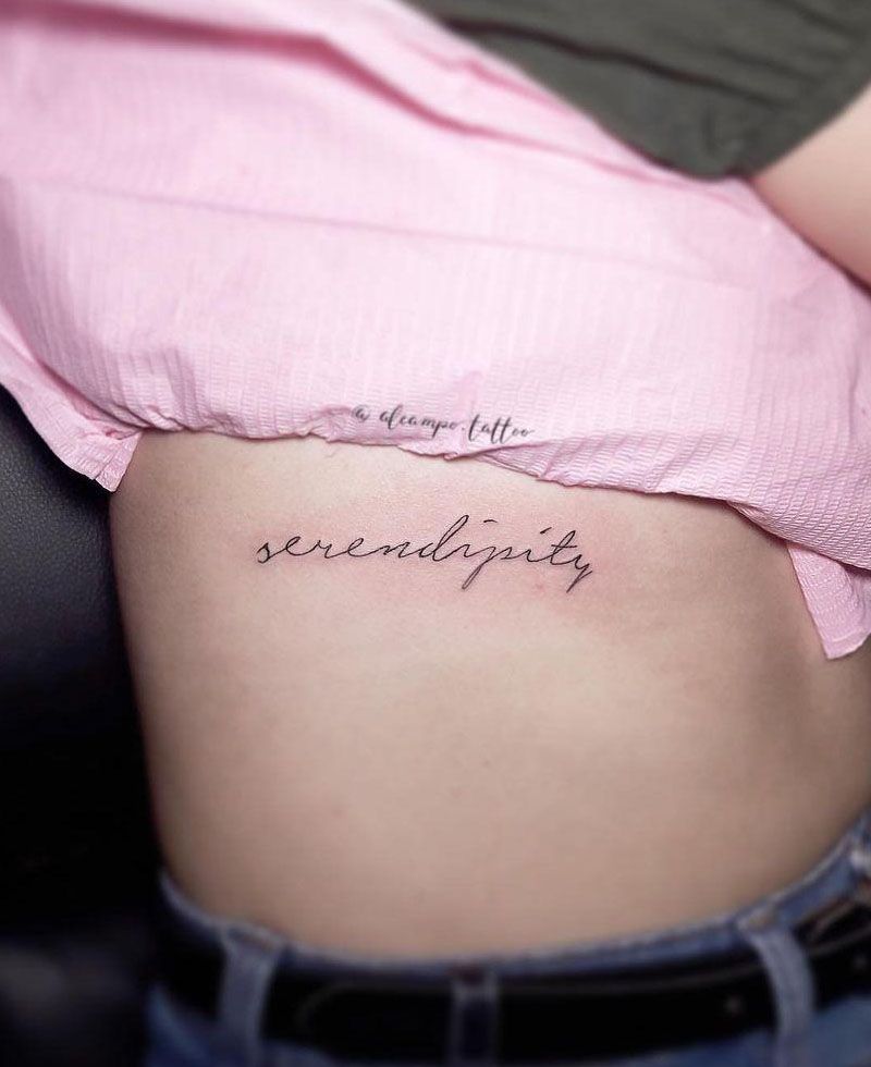 30 Pretty Serendipity Tattoos to Inspire You