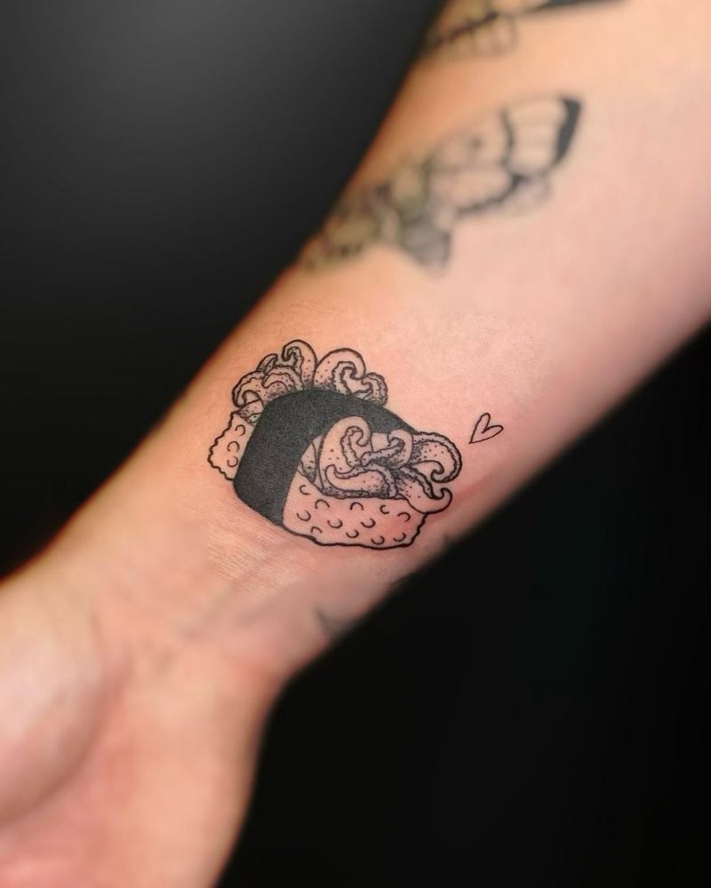 30 Unique Sushi Tattoos for Your Inspiration