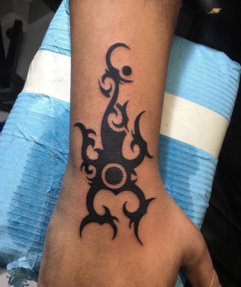 30 Cool Tribal Scorpion Tattoos You Must See
