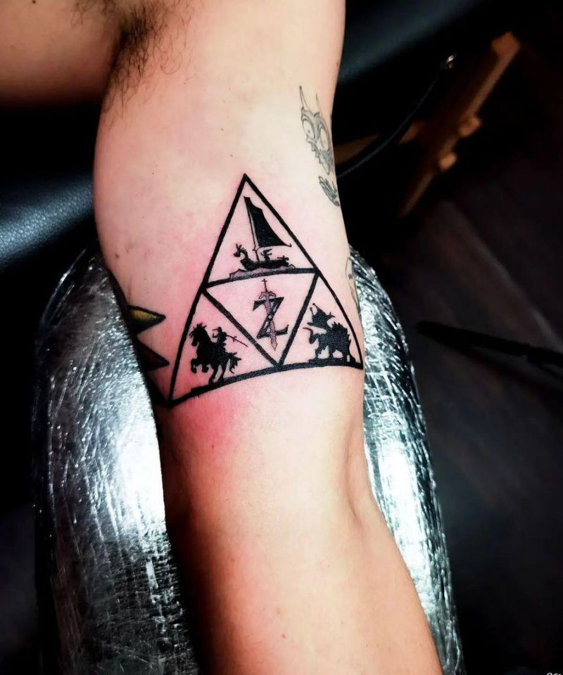 30 Unique Triforce Tattoos Make You Attractive