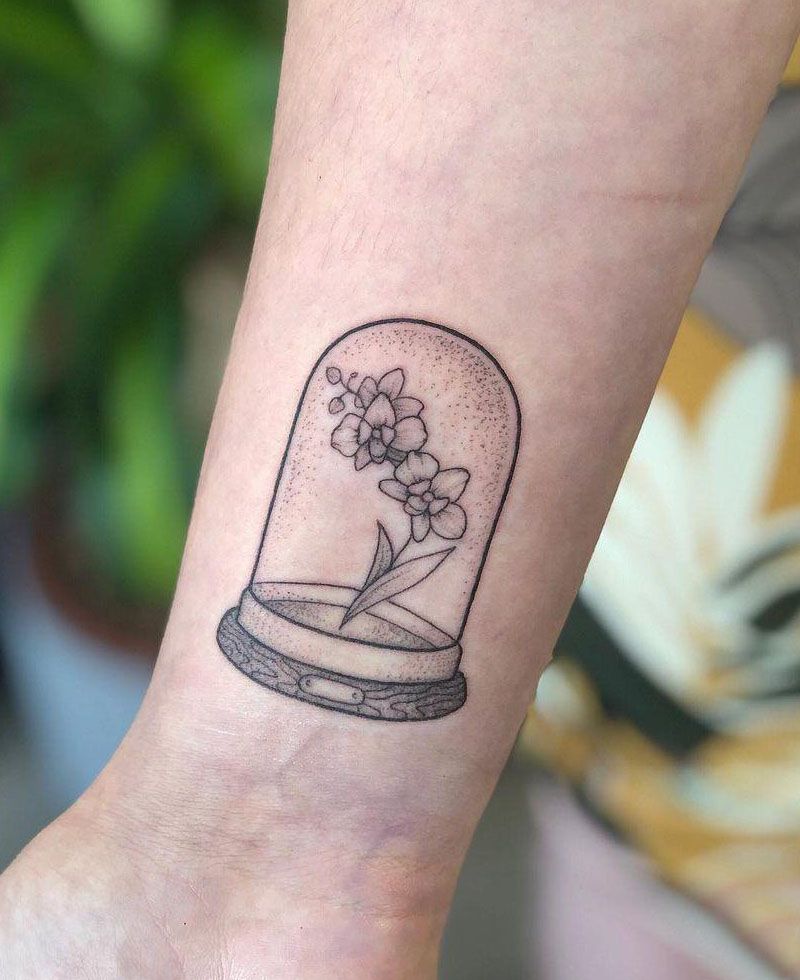 30 Unique Bell Jar Tattoos You Must Try