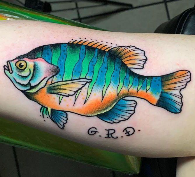 30 Pretty Bluegill Tattoos For Your Next Ink