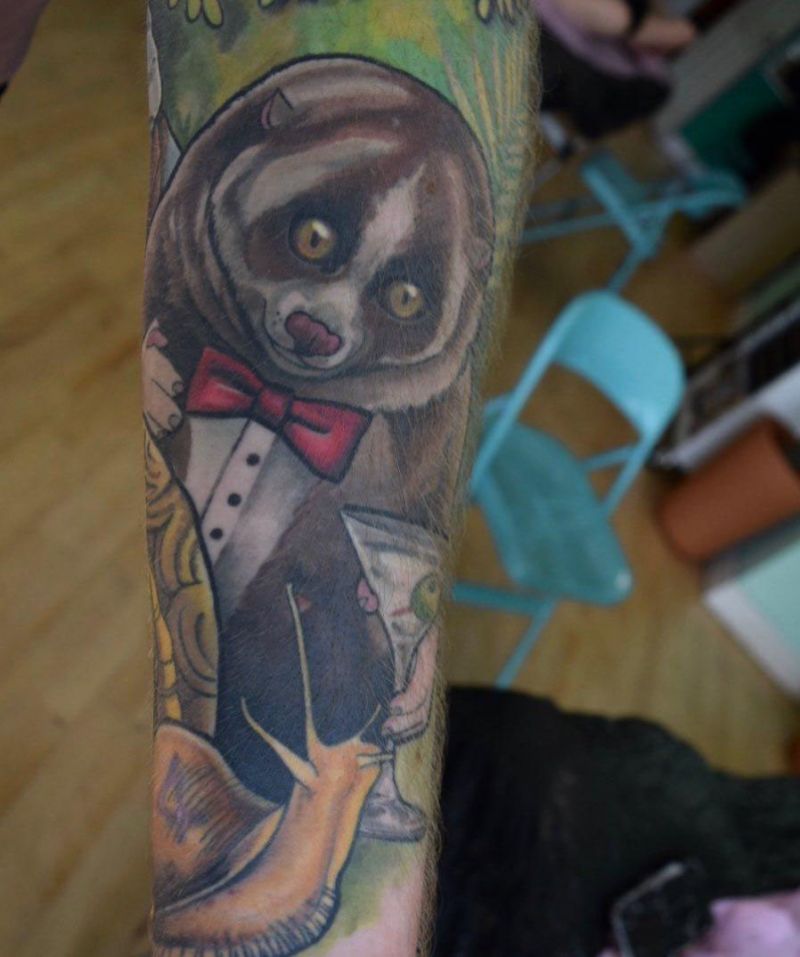 30 Unique Slow Loris Tattoos You Can Copy