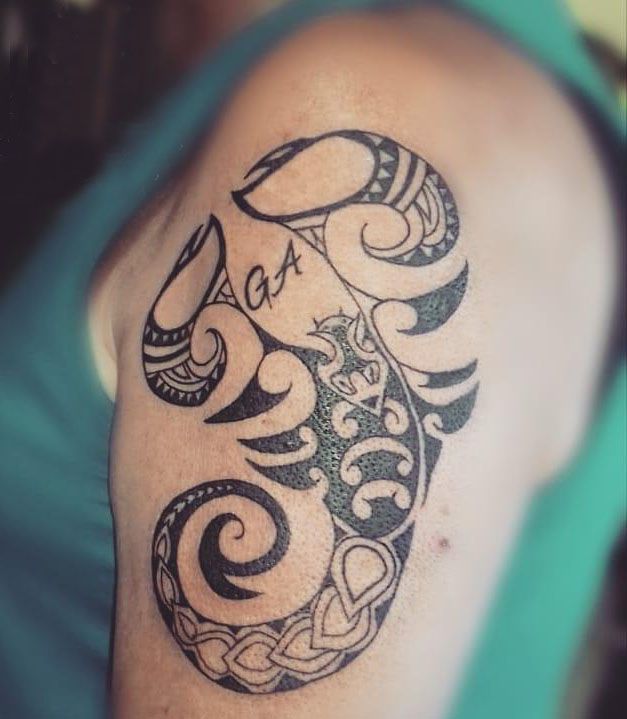 30 Cool Tribal Scorpion Tattoos You Must See