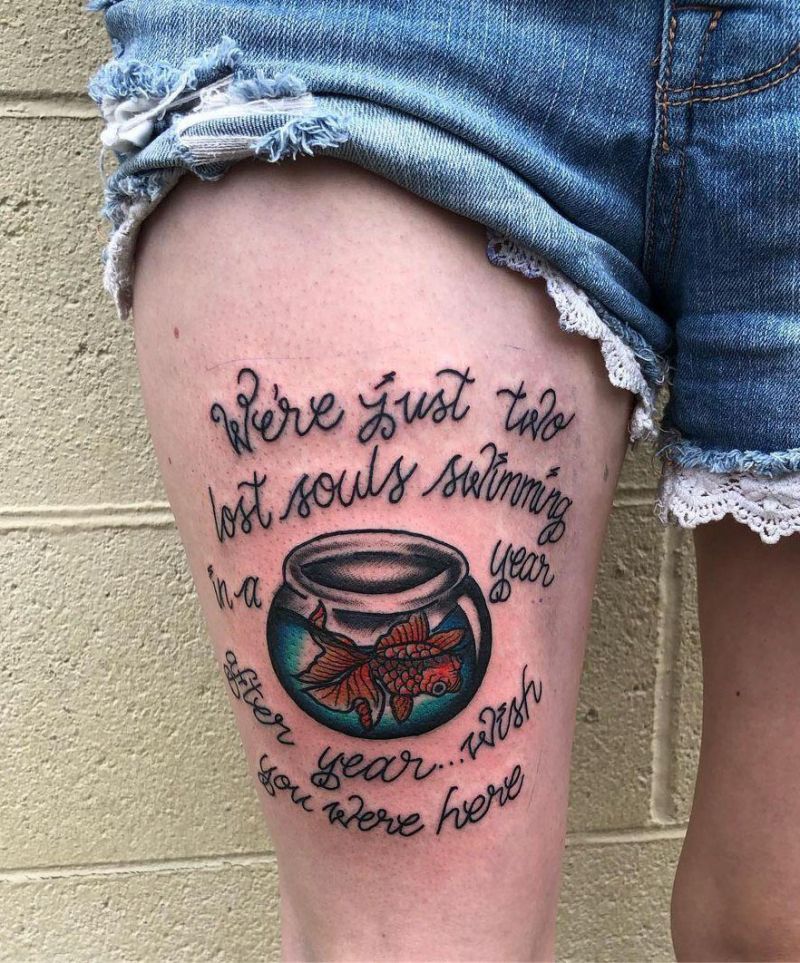 30 Excellent Wish You Were Here Tattoos to Inspire You