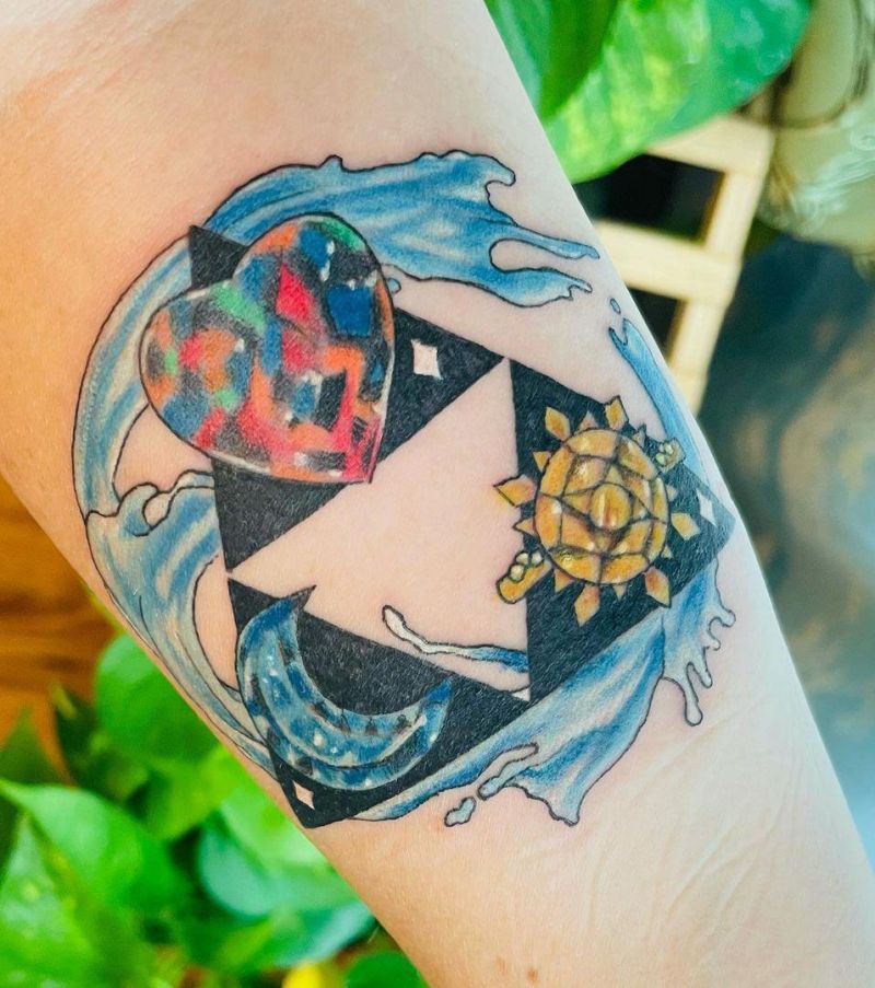 30 Unique Triforce Tattoos Make You Attractive