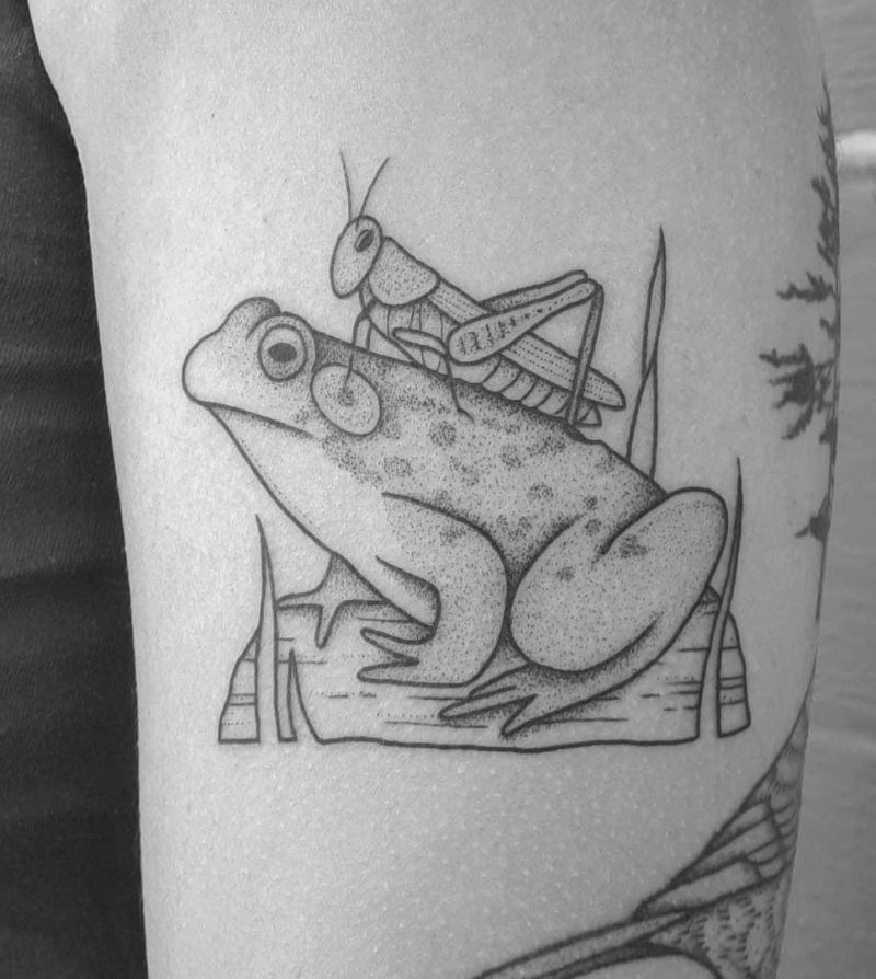 30 Unique Bullfrog Tattoos You Must Try