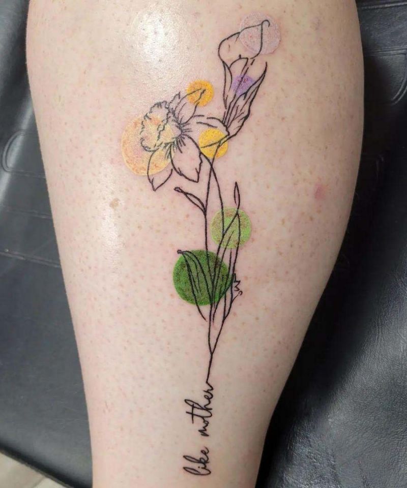 30 Pretty Calla Lily Tattoos Make You Attractive