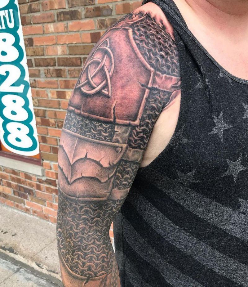 30 Gorgeous Chain Mail Tattoos You Must See