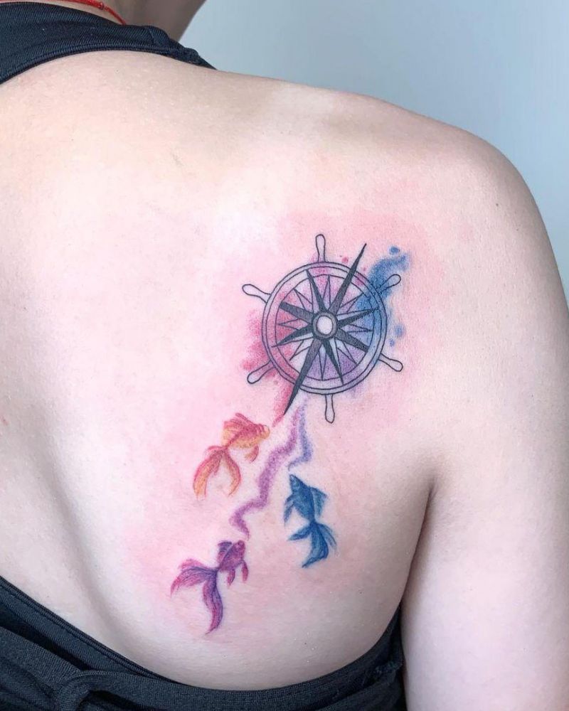 30 Unique Compass Tattoos You Must Try