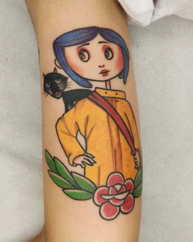 30 Unique Coraline Tattoos to Inspire You