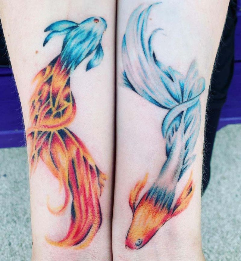 16 Unique Fire and Ice Tattoos for Your Inspiration