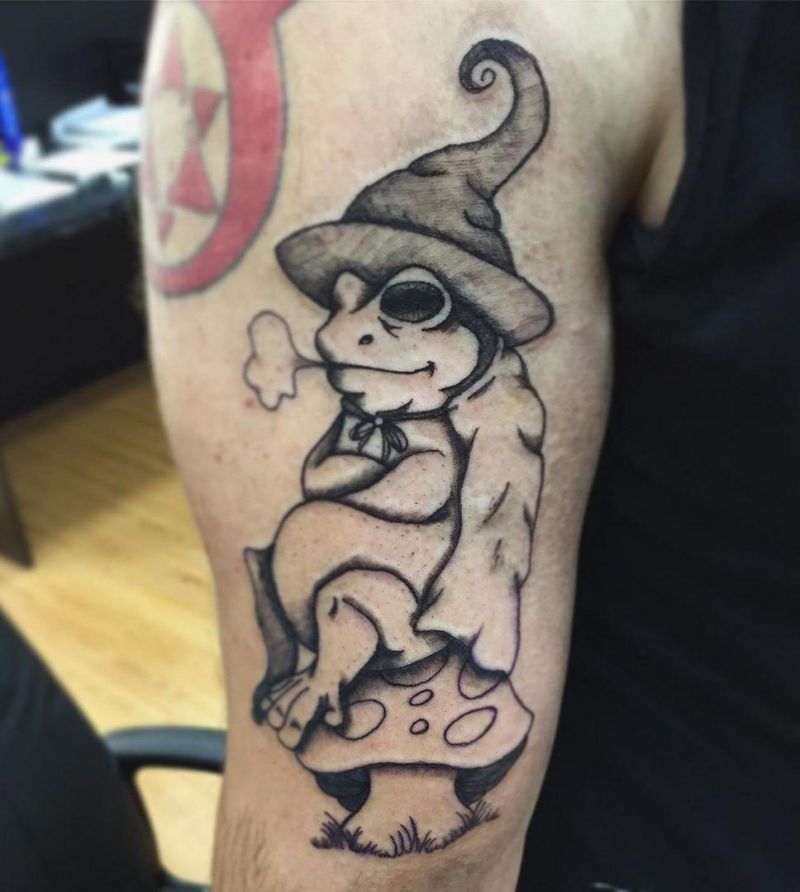 30 Unique Frog Wizard Tattoos for Your Inspiration